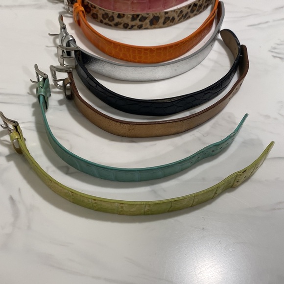 2 Gossip vintage watch faces with changeable straps - Picture 6 of 6